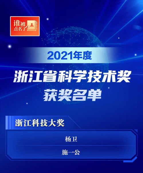 2021年度浙江科学技术奖颁奖 信息网络传播视听节目迭代，详细名单揭晓